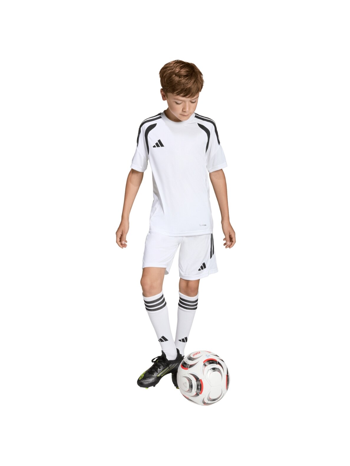 adidas Tiro 26 League Jersey marškinėliai vaikams balti KB1312 8