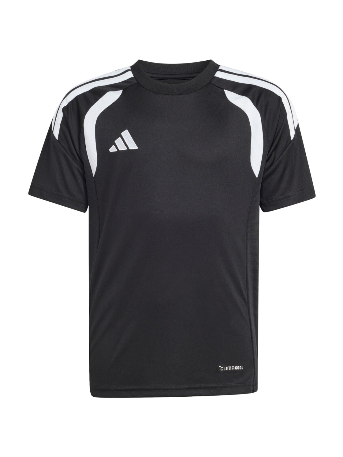 Adidas Tiro 26 League Jersey vaikiška sporto marškinėliai juoda KB1319 1 Adidas Tiro 26 League Jersey vaikiška sporto marškinėliai juoda KB1319 1