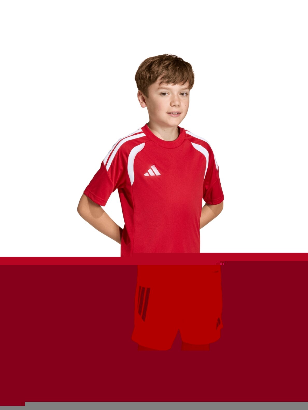 Adidas Tiro 26 League Jersey marškinėliai vaikams raudoni KB1315 4