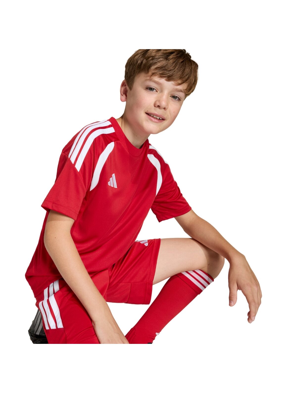 Adidas Tiro 26 League Jersey marškinėliai vaikams raudoni KB1315 5