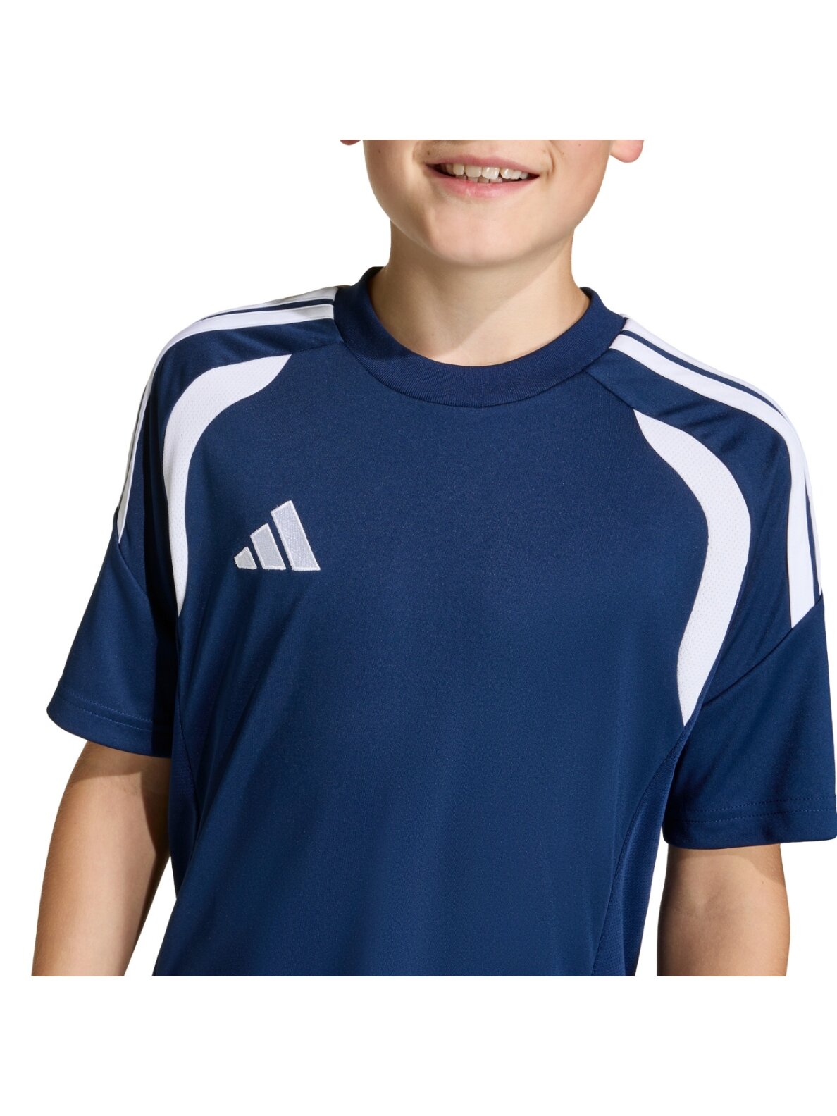 Adidas Tiro 26 League Jersey marškinėliai vaikams tamsiai mėlyni-balta KB1323 7 Adidas Tiro 26 League Jersey marškinėliai vaikams tamsiai mėlyni-balta KB1323 7