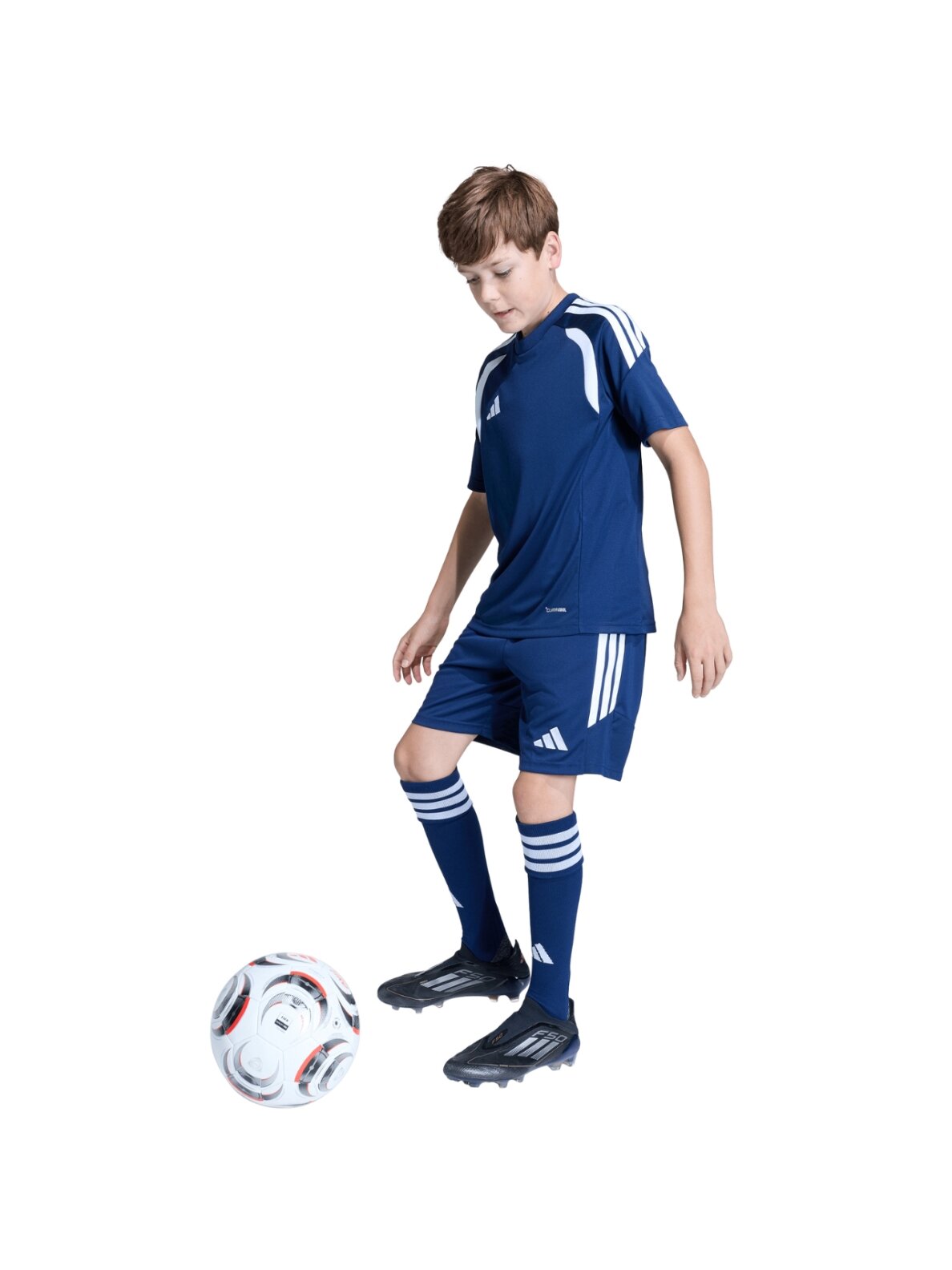 Adidas Tiro 26 League Jersey marškinėliai vaikams tamsiai mėlyni-balta KB1323 8 Adidas Tiro 26 League Jersey marškinėliai vaikams tamsiai mėlyni-balta KB1323 8