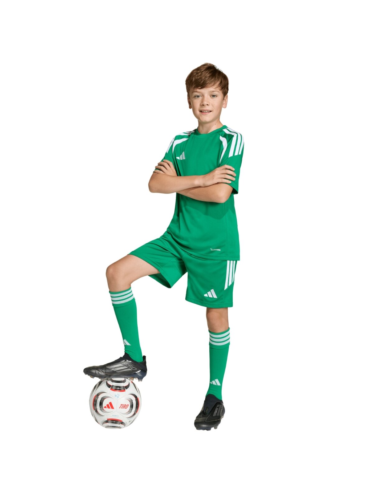 Adidas Tiro 26 League Jersey vaikiški marškiniai žali KB1325 6 Adidas Tiro 26 League Jersey vaikiški marškiniai žali KB1325 6