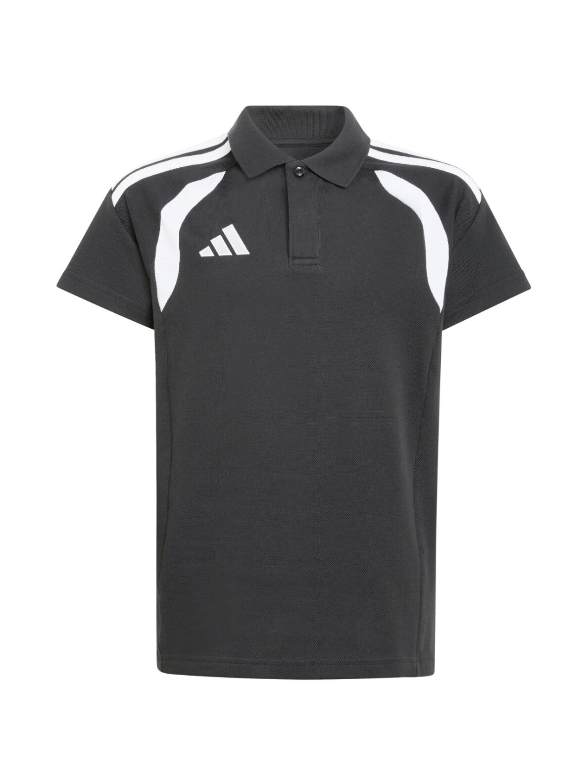 Adidas Tiro 26 League Polo marškiniai vaikams juodi KF3407 1 Adidas Tiro 26 League Polo marškiniai vaikams juodi KF3407 1