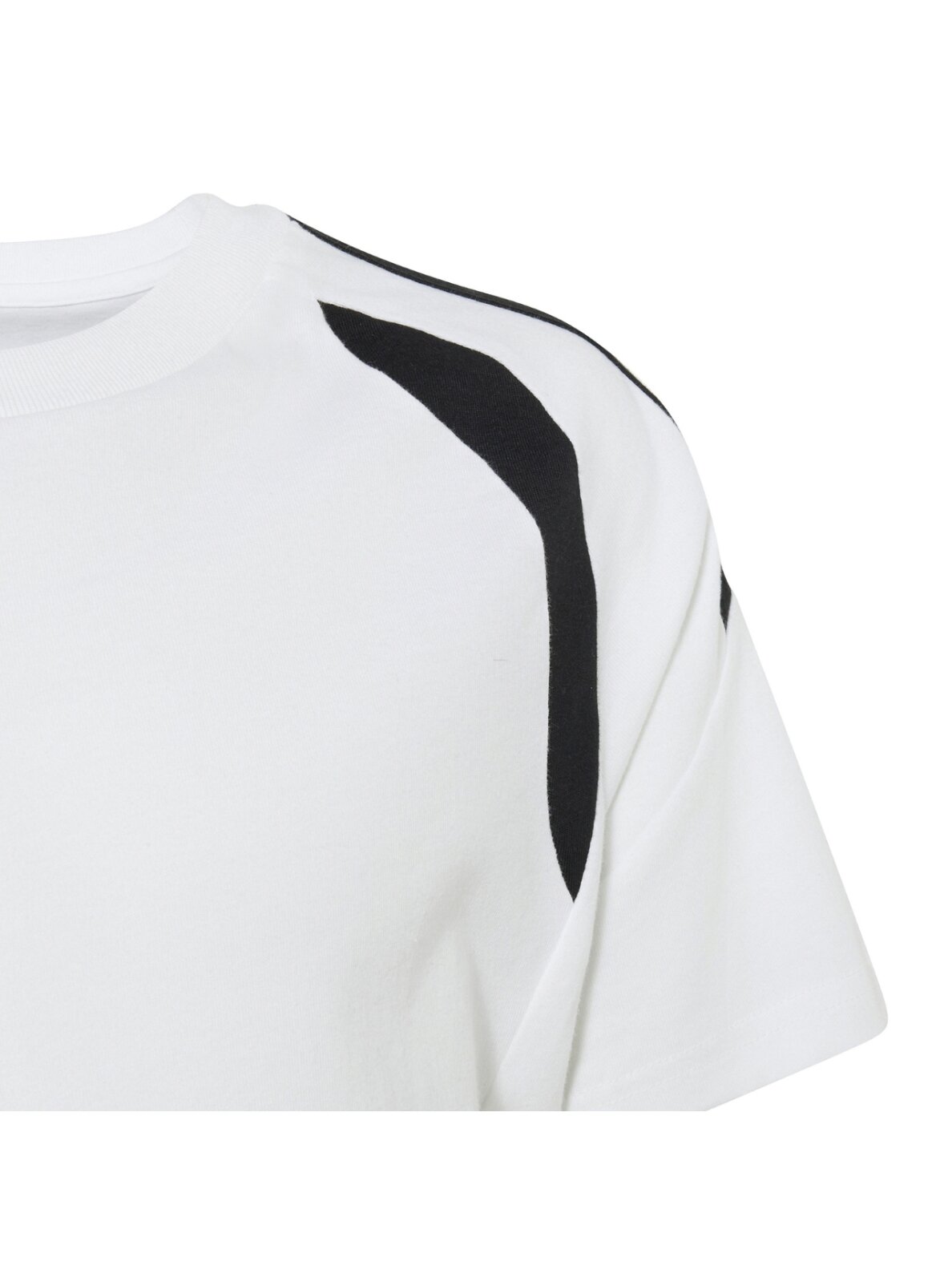 Adidas Tiro 26 League Tee marškinėliai vaikams balti-juodi KC3699 4 Adidas Tiro 26 League Tee marškinėliai vaikams balti-juodi KC3699 4