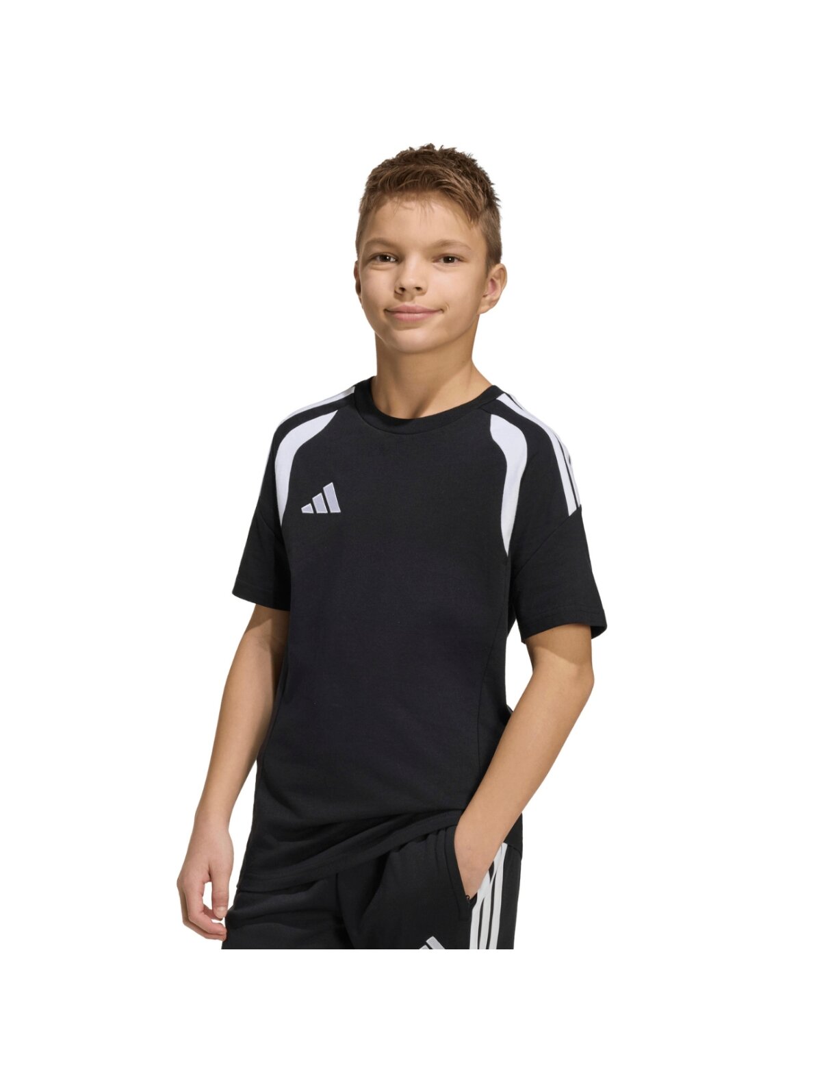 Adidas Tiro 26 League Tee marškinėliai vaikams juodi JY7226 3