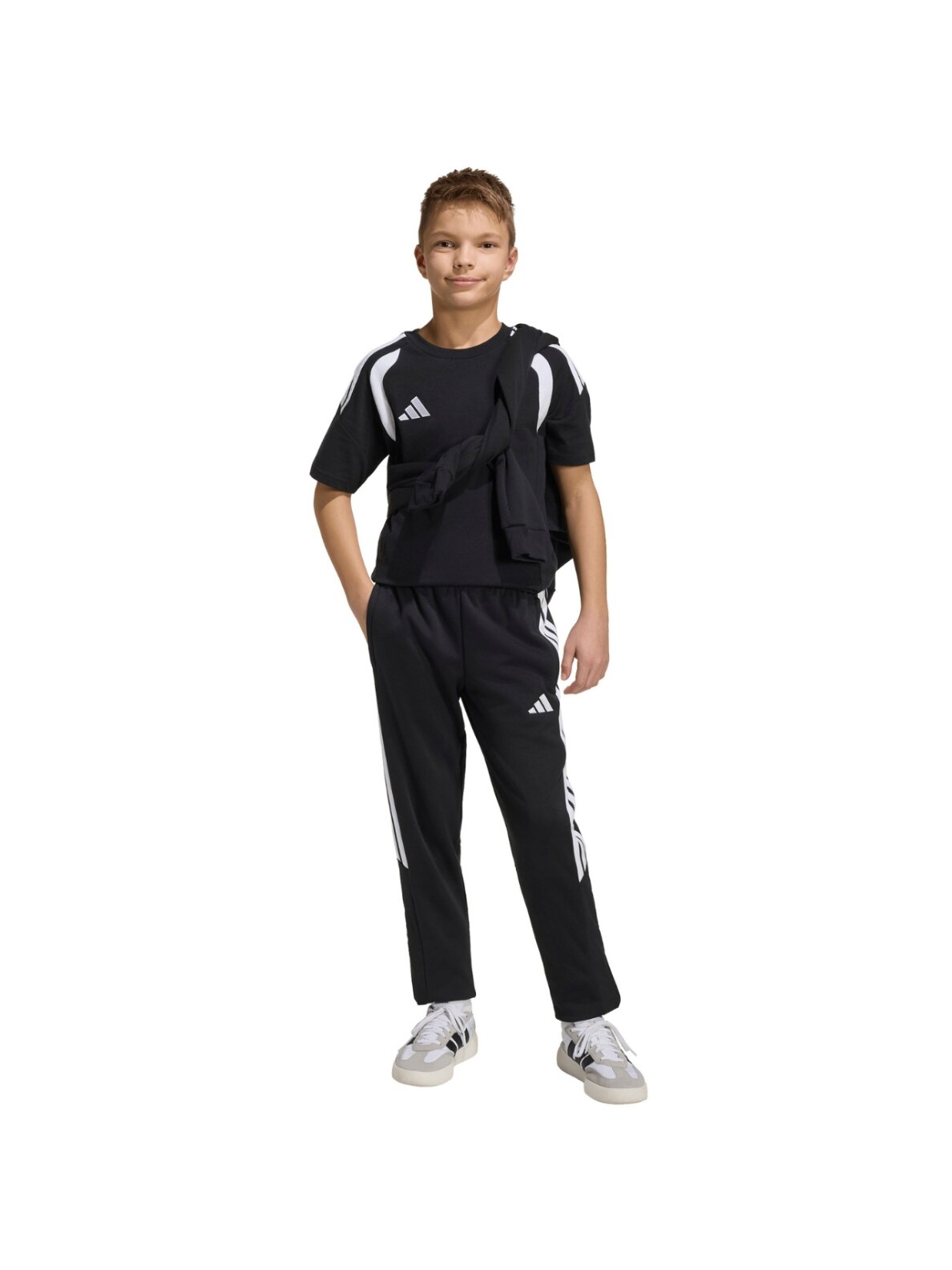 Adidas Tiro 26 League Tee marškinėliai vaikams juodi JY7226 7