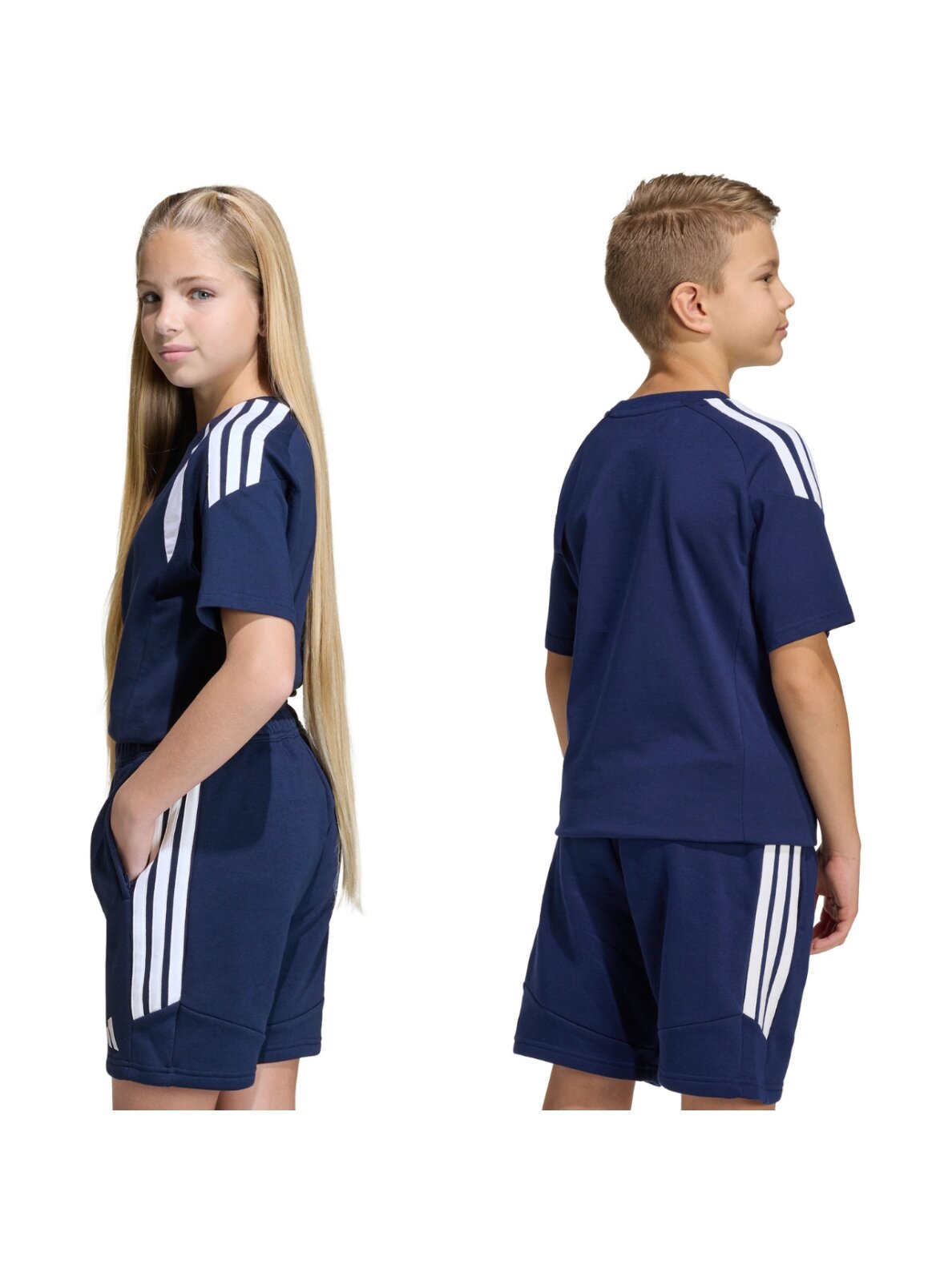 Adidas Tiro 26 League Tee marškinėliai vaikams tamsiai mėlyni JY7225 2 Adidas Tiro 26 League Tee marškinėliai vaikams tamsiai mėlyni JY7225 2