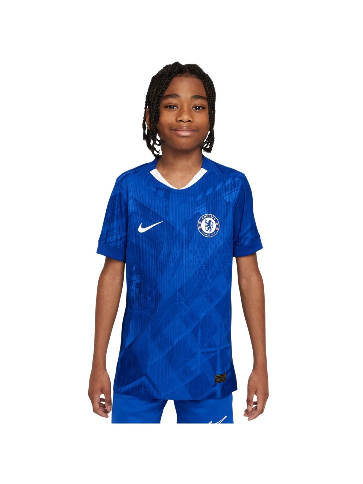 Nike Chelsea FC 2025/26 Match Home vaikiški marškinėliai juodi HJ5214 496 Nike Chelsea FC 2025/26 Match Home vaikiški marškinėliai juodi HJ5214 496