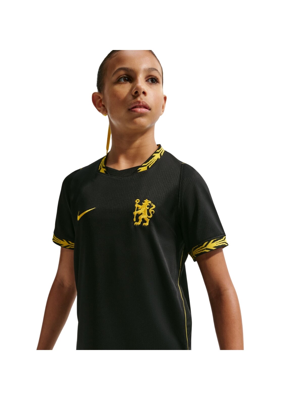 Nike Chelsea FC Stadium 2026/27 vaikiški marškinėliai, juodi, II1707 011 3 Nike Chelsea FC Stadium 2026/27 vaikiški marškinėliai, juodi, II1707 011 3