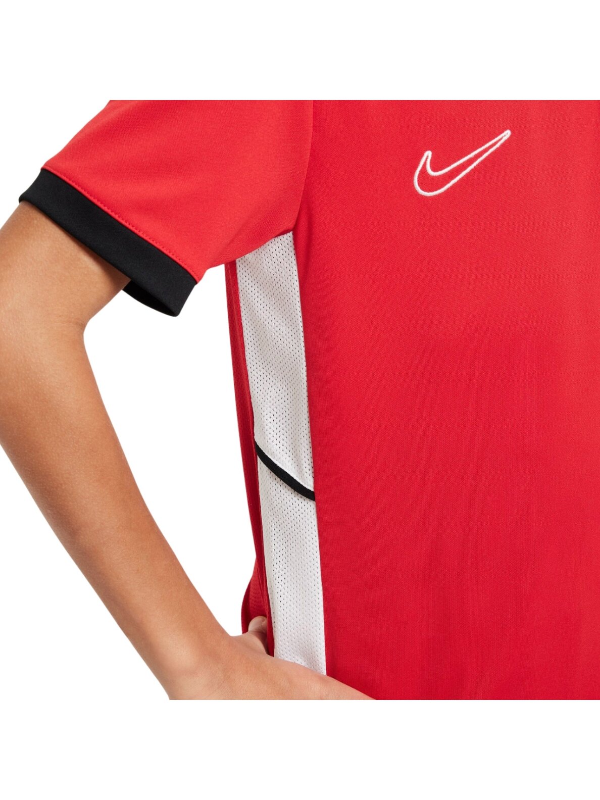 Nike Dri-Fit Academy 25 SS marškinėliai vaikams raudoni FZ9758 657 3 Nike Dri-Fit Academy 25 SS marškinėliai vaikams raudoni FZ9758 657 3