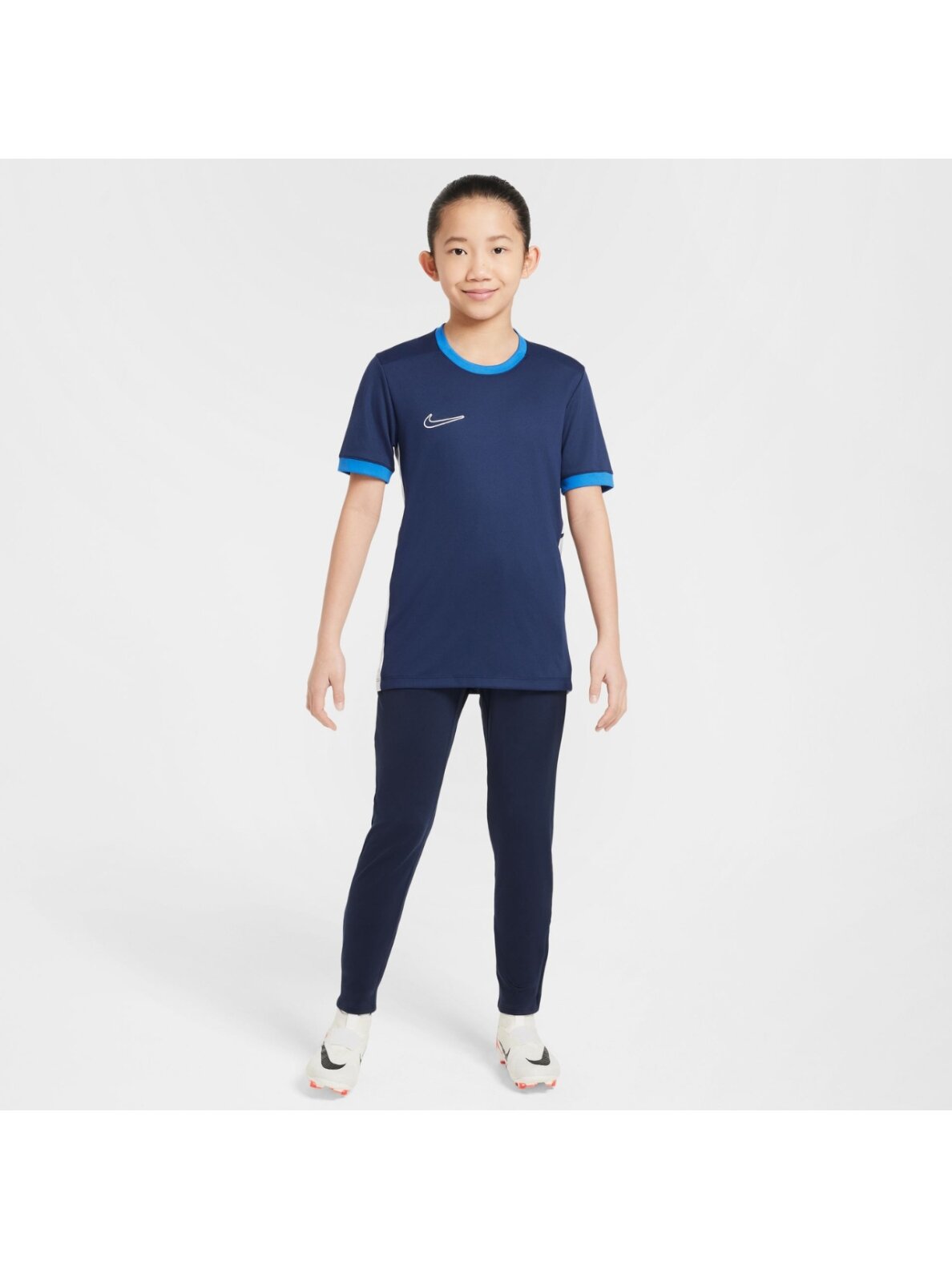 Nike Dri-Fit Academy 25 SS marškinėliai vaikams tamsiai mėlyni FZ9758 410 5