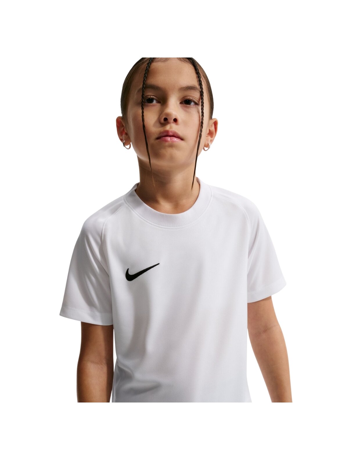 Nike Dri-Fit Park VIII marškinėliai vaikams balti HV8182 100 3