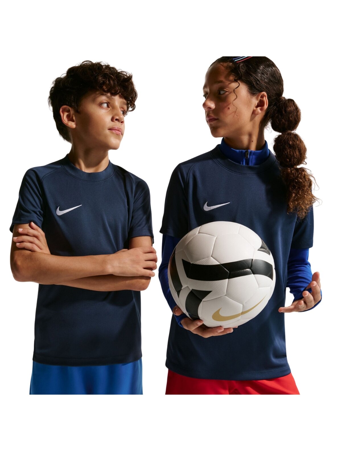 Nike Dri-Fit Park VIII marškinėliai vaikams tamsiai mėlyni HV8182 410 5