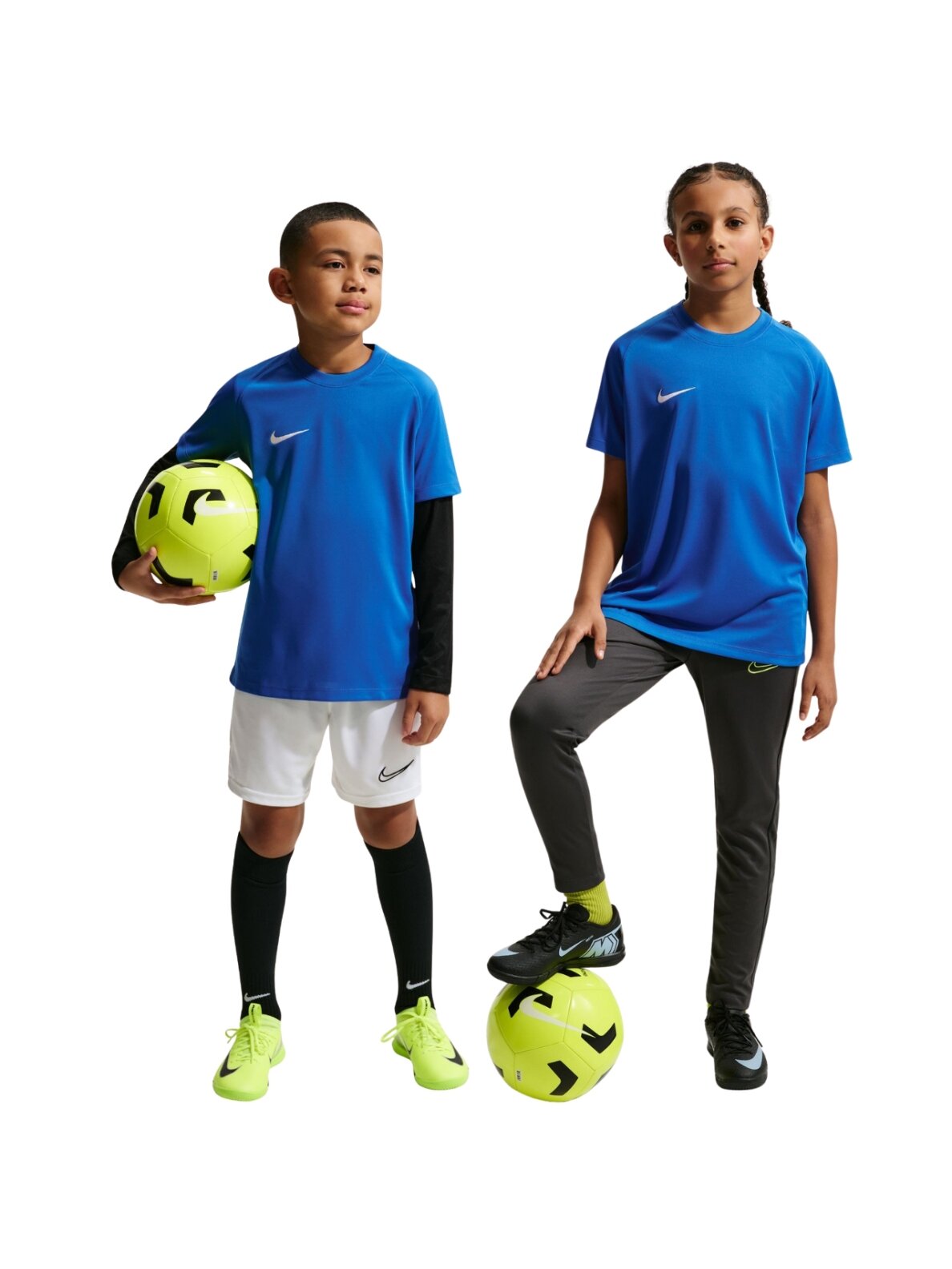 Nike Dri-Fit Park VIII marškinėliai vaikams mėlyni HV8182 463 5 Nike Dri-Fit Park VIII marškinėliai vaikams mėlyni HV8182 463 5