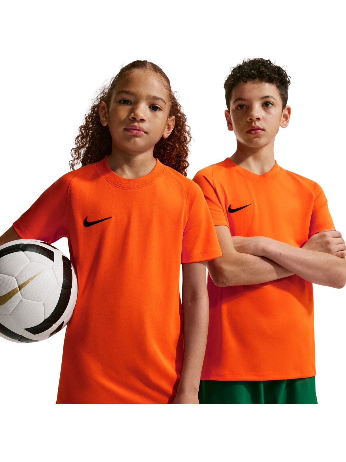 Nike Dri-Fit Park VIII marškinėliai vaikams oranžiniai HV8182 819 5