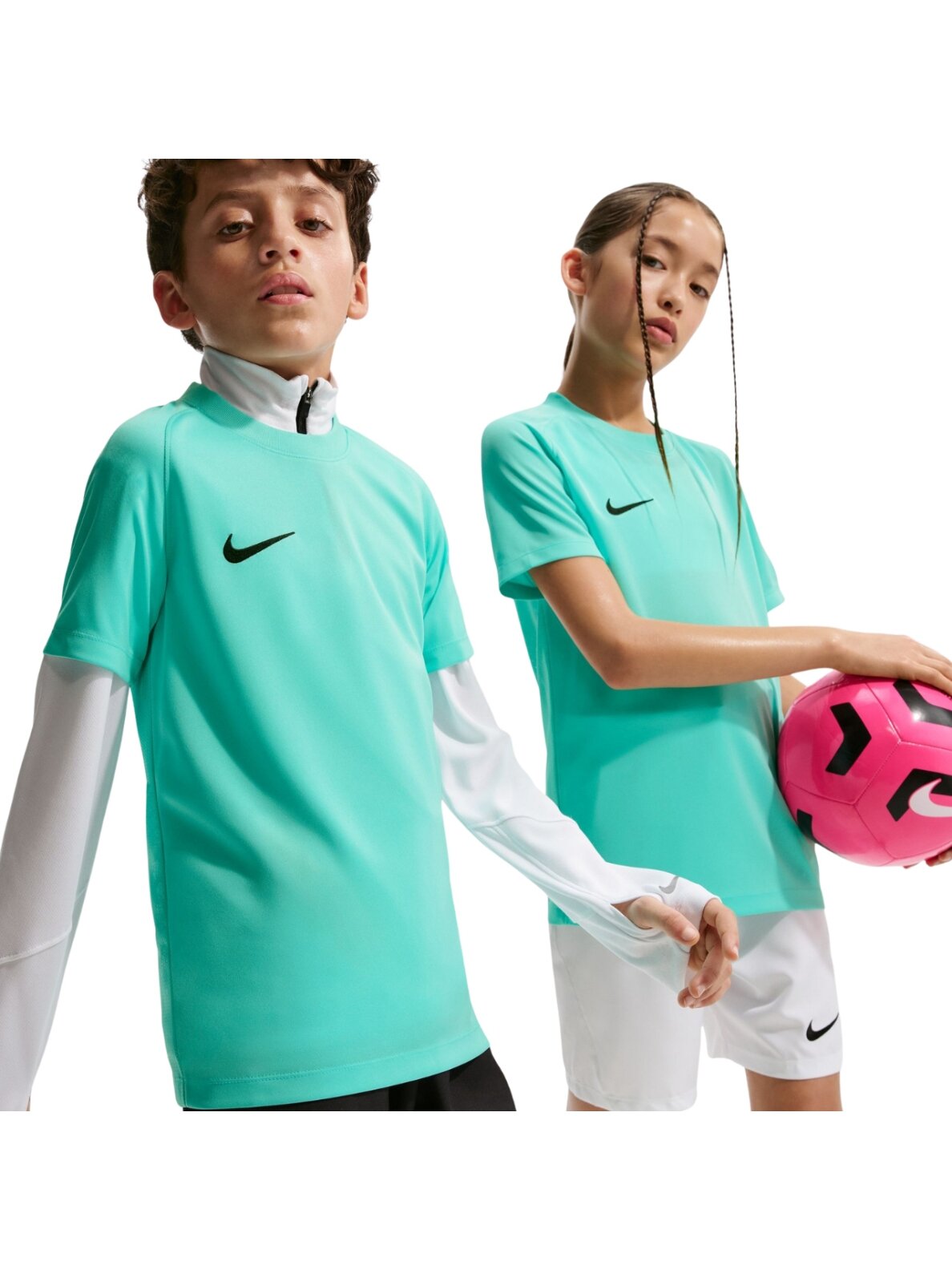 Nike Dri Fit Park VIII vaikiška marškinėliai žali HV8182 354 5 Nike Dri Fit Park VIII vaikiška marškinėliai žali HV8182 354 5