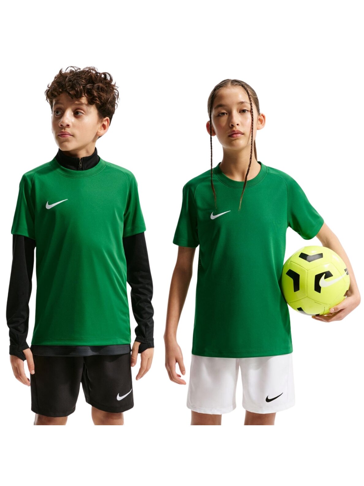 Nike Dri-Fit Park VIII vaikams žalia marškinėliai HV8182 302