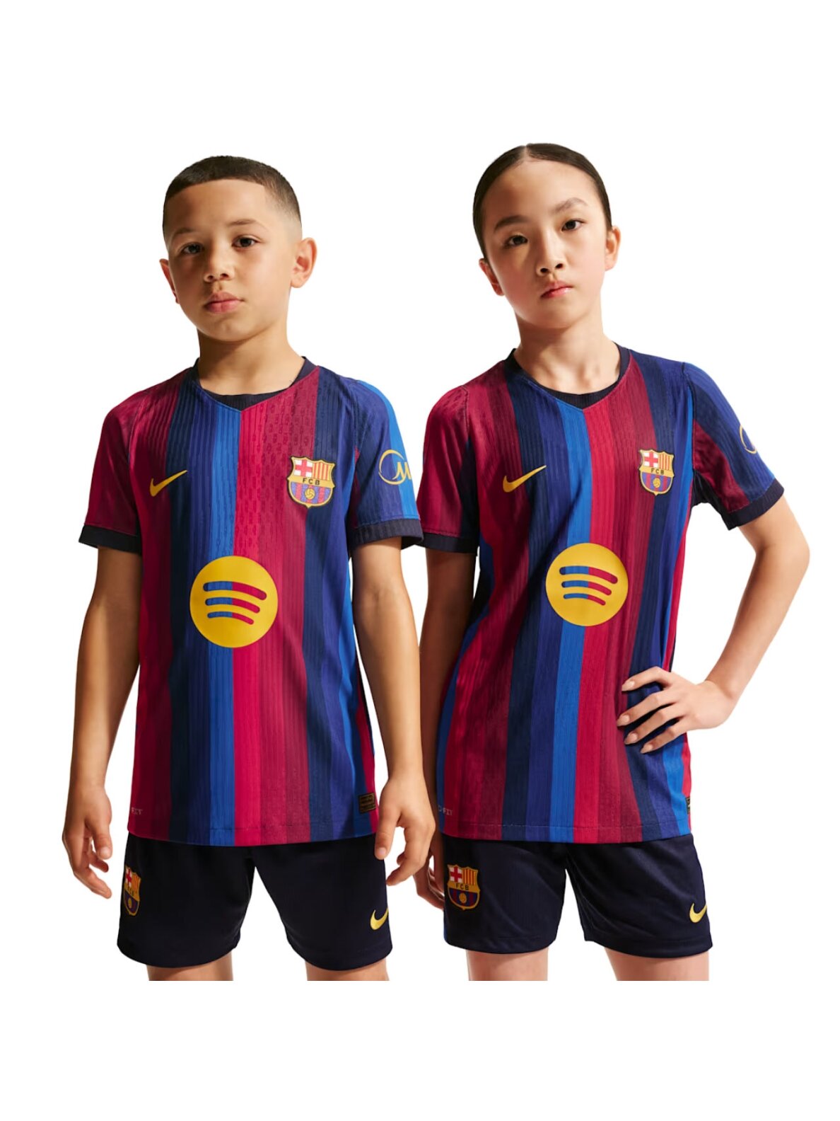 Nike FC Barcelona 2026/27 Match Home vaikiški marškinėliai, tamsiai mėlyni-bordo, II1836 683 Nike FC Barcelona 2026/27 Match Home vaikiški marškinėliai, tamsiai mėlyni-bordo, II1836 683