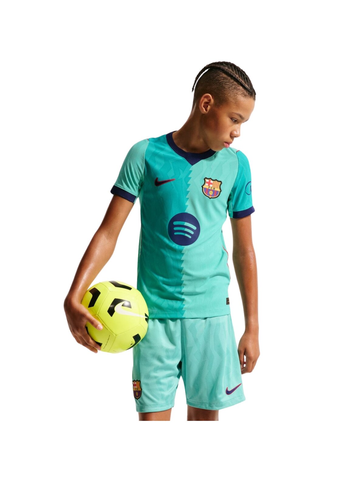 Nike vaikiški marškinėliai FC Barcelona Match 2026/27, žali, II6648 301 Nike vaikiški marškinėliai FC Barcelona Match 2026/27, žali, II6648 301