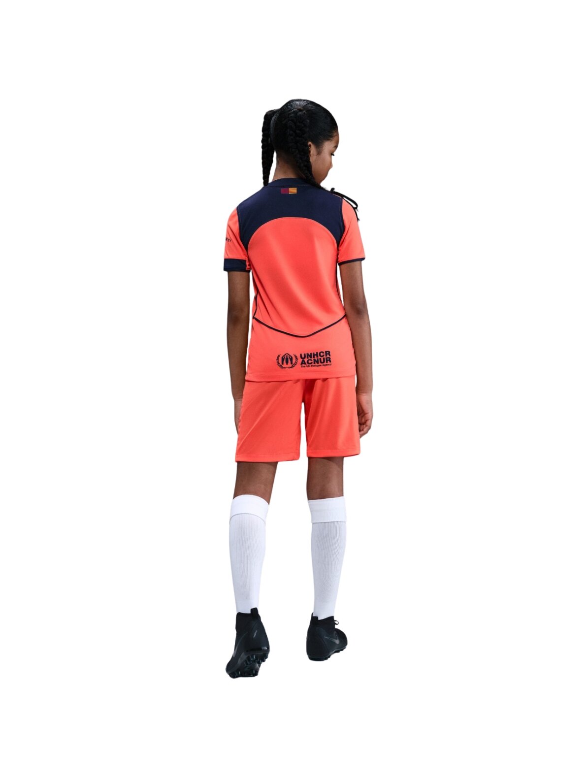 Nike FC Barcelona Stadium 2025/26 marškinėliai vaikams oranžiniai HM4122 855 8 Nike FC Barcelona Stadium 2025/26 marškinėliai vaikams oranžiniai HM4122 855 8