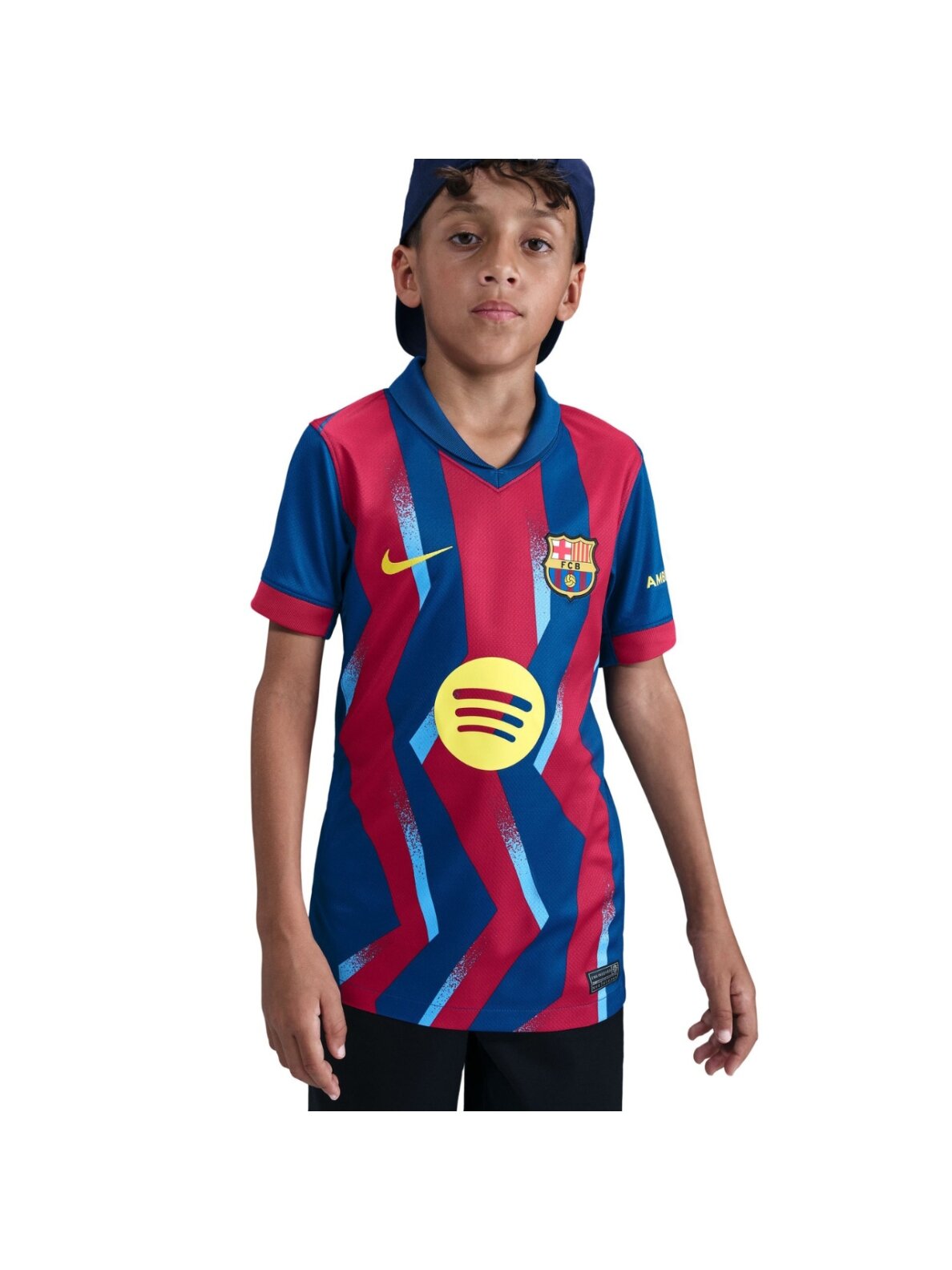 Nike FC Barcelona Stadium vaikiški marškinėliai 25/26 tamsiai mėlyni ir raudoni FZ1307 432 4 Nike FC Barcelona Stadium vaikiški marškinėliai 25/26 tamsiai mėlyni ir raudoni FZ1307 432 4