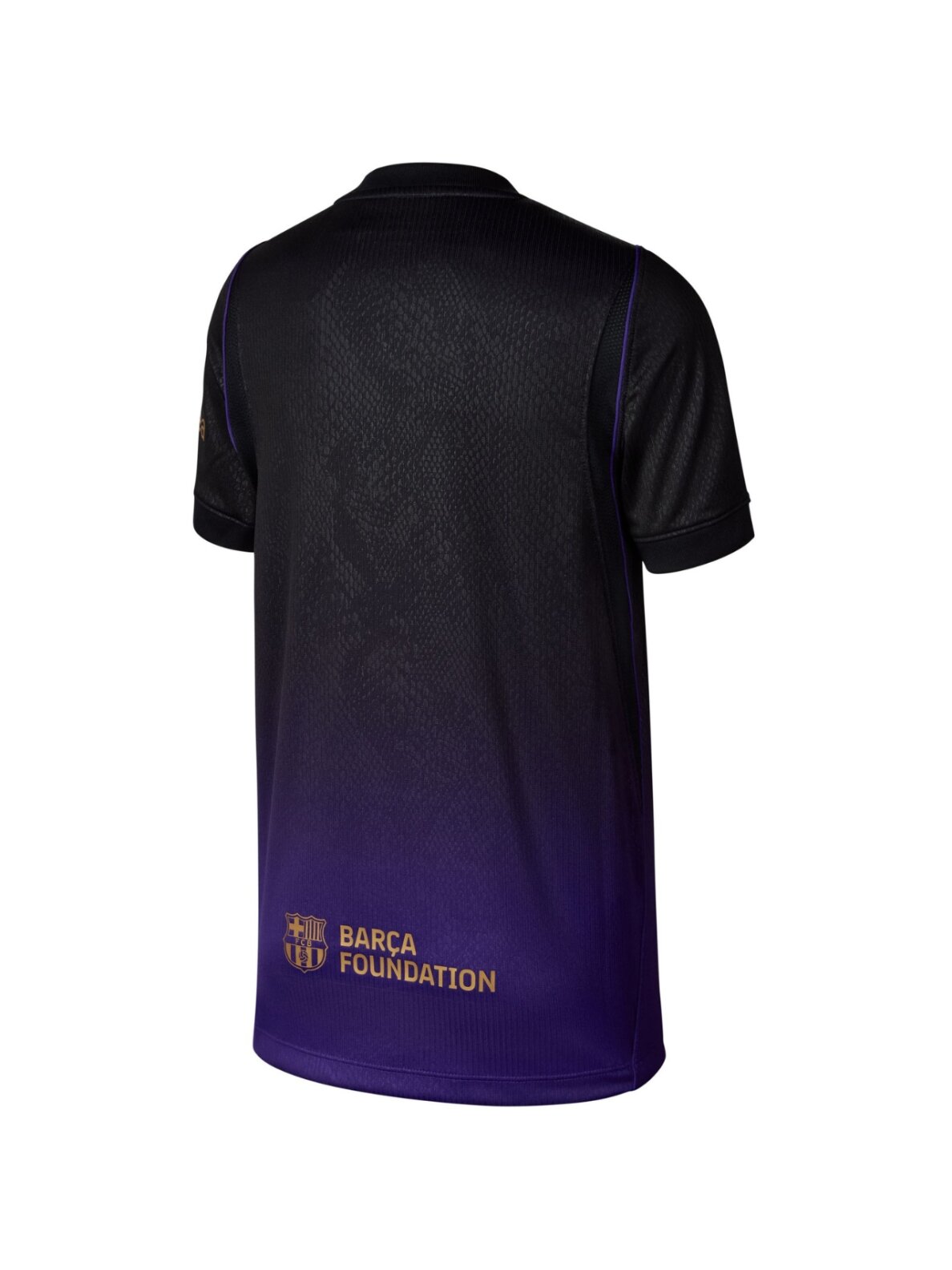 Nike FC Barcelona Stadium Away 2026/27 vaikiški marškinėliai, violetiniai-juodi, II1674 505 2