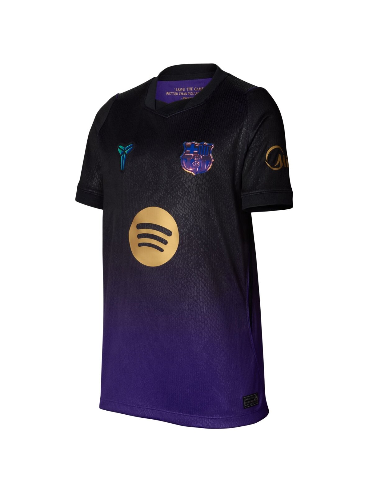 Nike FC Barcelona Stadium Away 2026/27 vaikiški marškinėliai, violetiniai-juodi, II1674 505 1