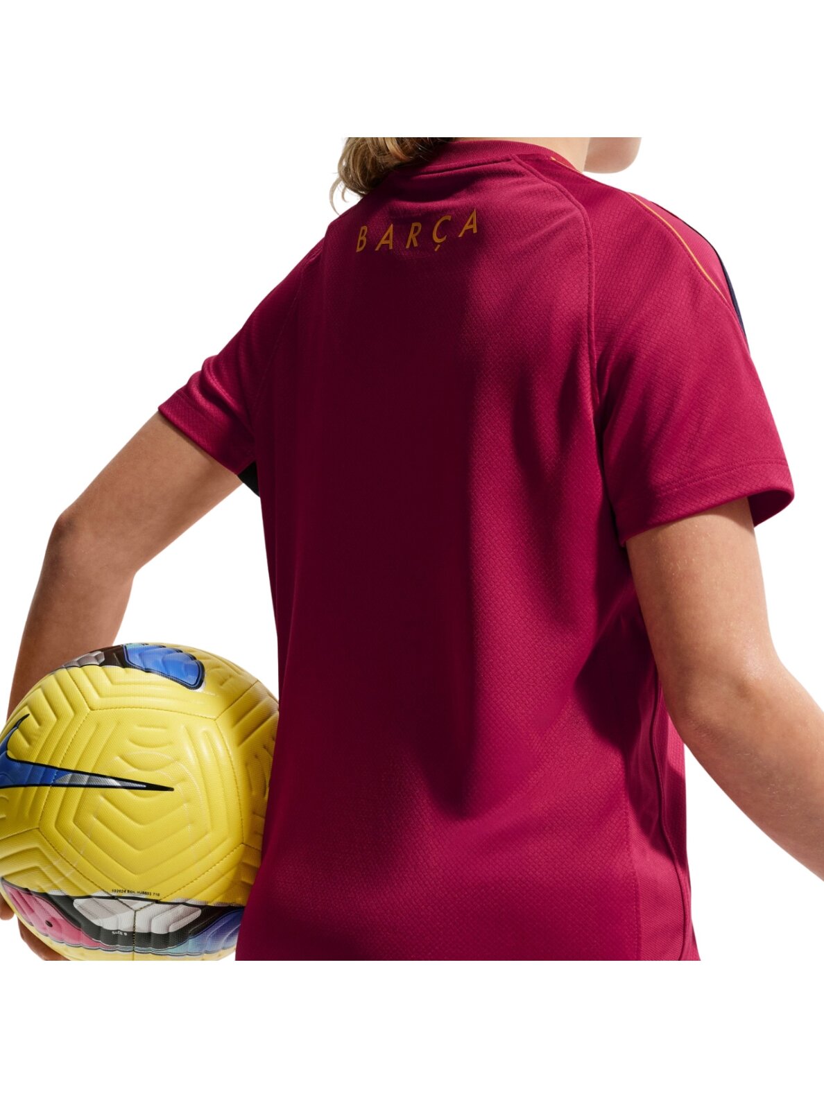 Nike FC Barcelona Strike vaikiški marškinėliai, bordo II3237 621 1