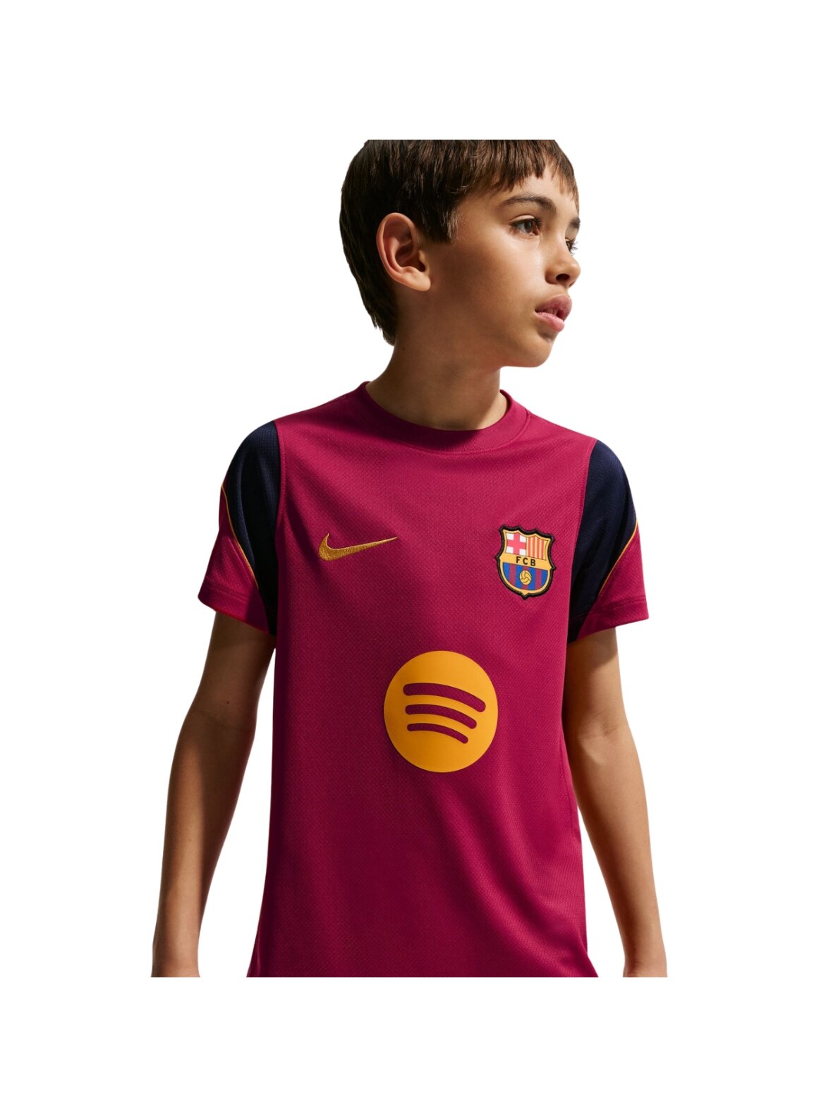 Nike FC Barcelona Strike vaikiški marškinėliai, bordo II3237 621 2