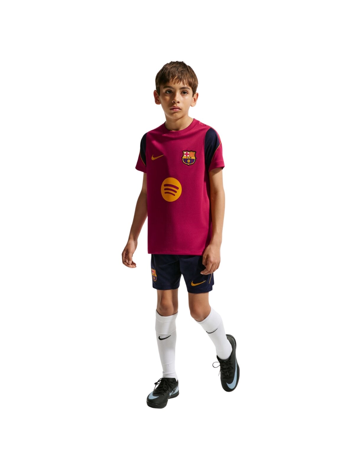 Nike FC Barcelona Strike vaikiški marškinėliai, bordo II3237 621 6