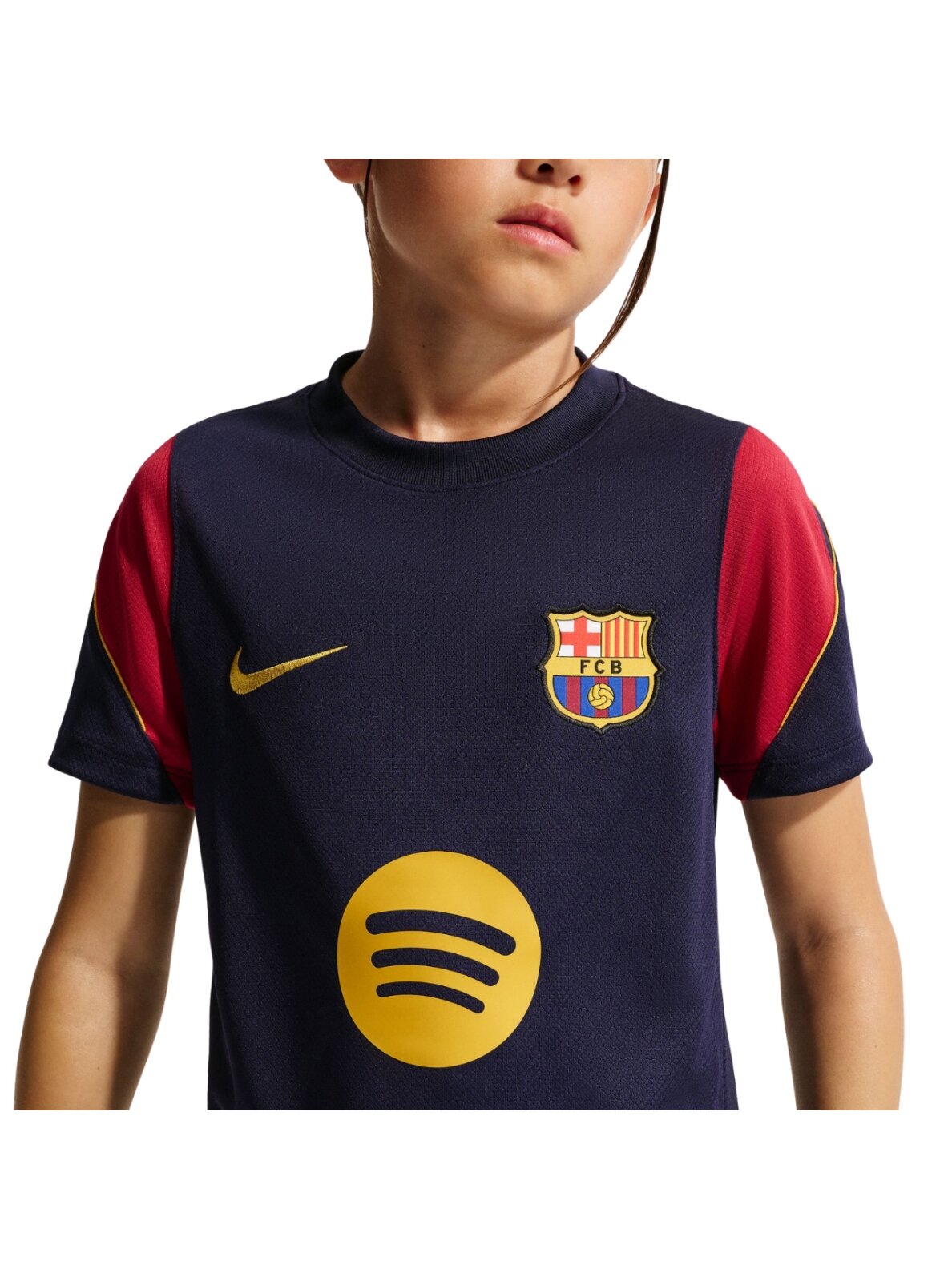 Nike FC Barcelona Strike vaikiški marškinėliai, tamsiai mėlyni-bordo, II3237 401 2
