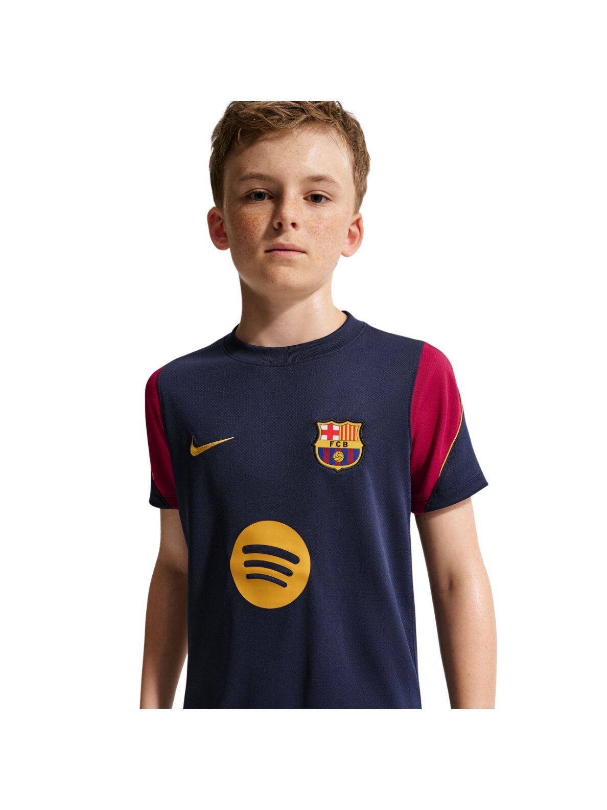 Nike FC Barcelona Strike vaikiški marškinėliai, tamsiai mėlyni-bordo, II3237 401 3