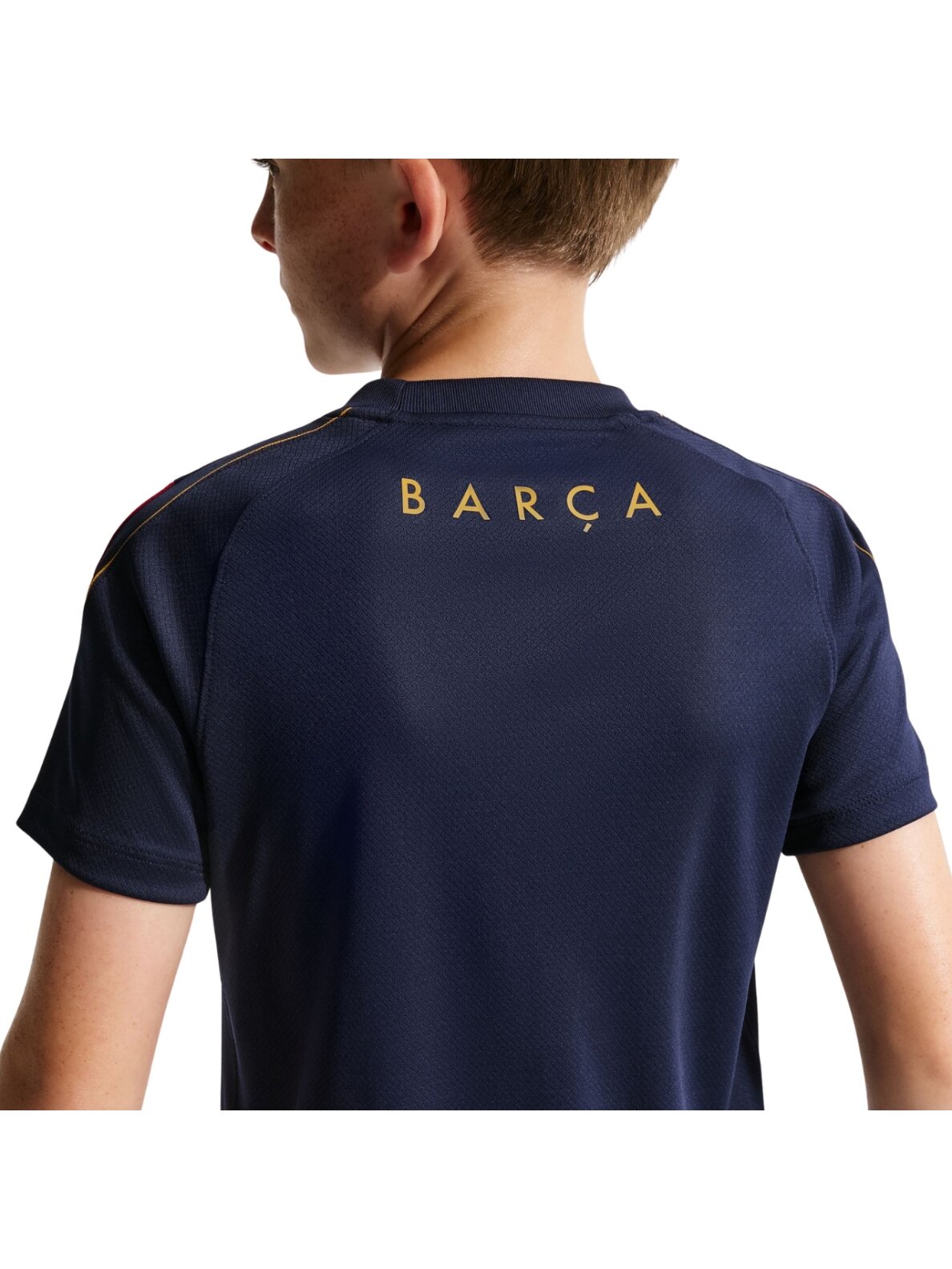 Nike FC Barcelona Strike vaikiški marškinėliai, tamsiai mėlyni-bordo, II3237 401 4