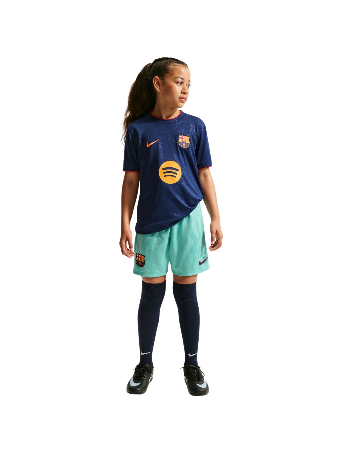 Nike vaikiški marškinėliai FC Barcelona Third, tamsiai mėlyni, II6713 498 5 Nike vaikiški marškinėliai FC Barcelona Third, tamsiai mėlyni, II6713 498 5