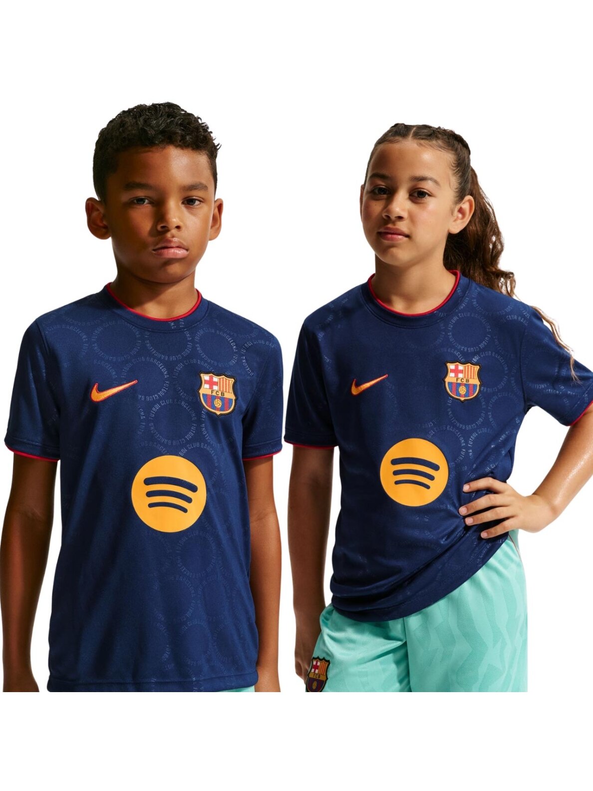 Nike vaikiški marškinėliai FC Barcelona Third, tamsiai mėlyni, II6713 498 Nike vaikiški marškinėliai FC Barcelona Third, tamsiai mėlyni, II6713 498