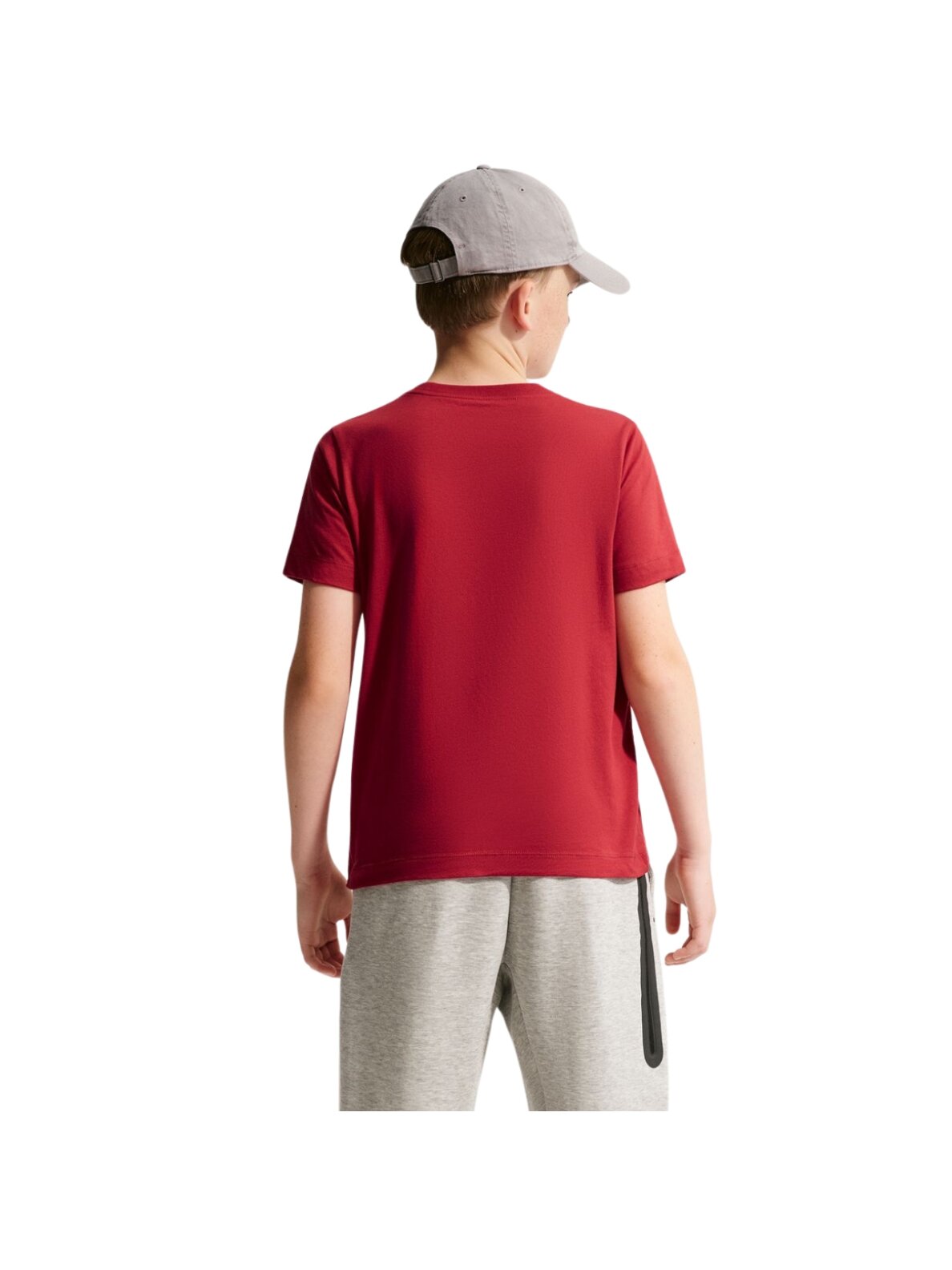 Nike Sportswear vaikiški marškinėliai raudoni FZ5177 608 1