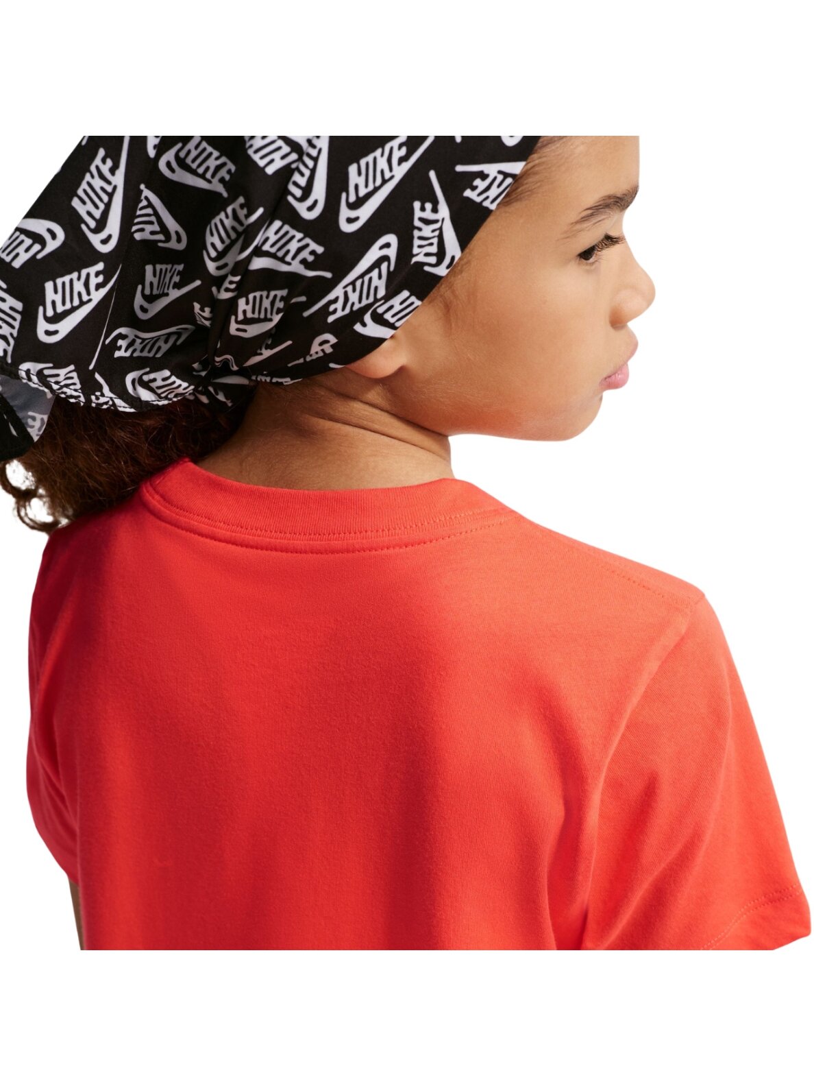 Nike Sportswear vaikiški marškinėliai oranžiniai FZ5177 842 3