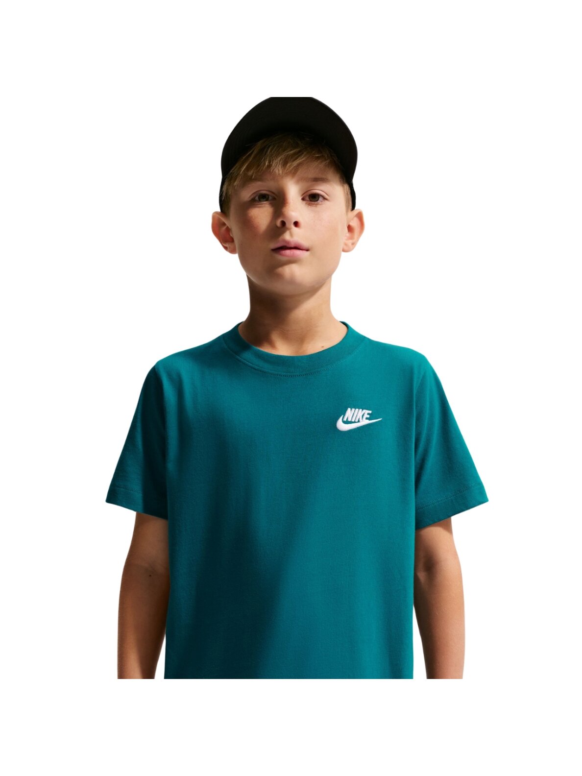 Nike Sportswear vaikiški marškinėliai žali FZ5177 372 2 Nike Sportswear vaikiški marškinėliai žali FZ5177 372 2