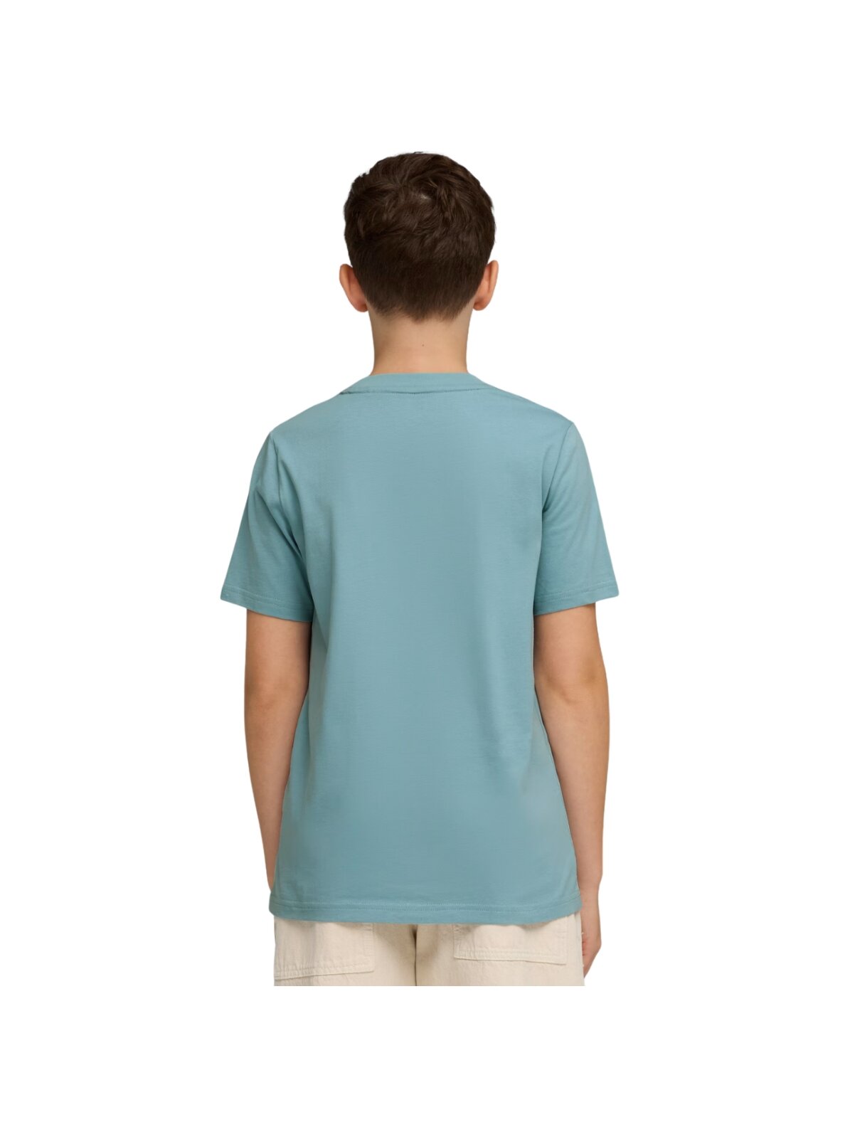 Puma ESS Small No.1 Logo Centered Tee marškinėliai vaikams mėlyni 692975 47 3
