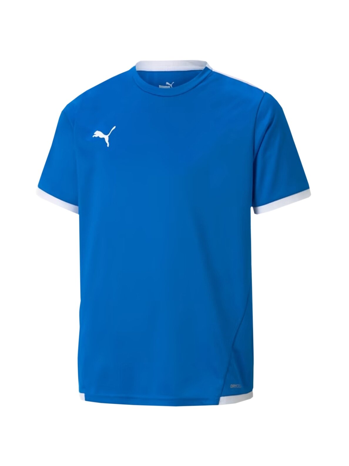 Puma teamLIGA Jersey Junior vaikiški marškinėliai mėlyni 704925 02 Puma teamLIGA Jersey Junior vaikiški marškinėliai mėlyni 704925 02