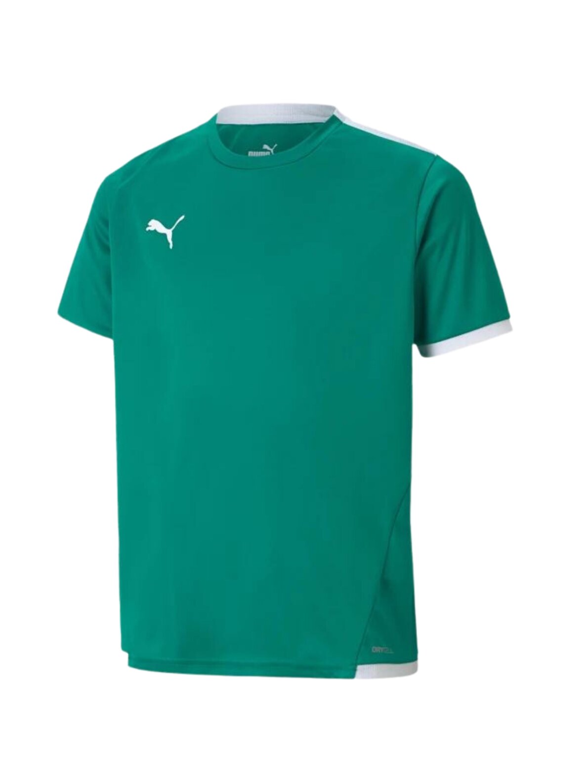 Puma teamLIGA Jersey vaikiški marškinėliai žali 704925 05