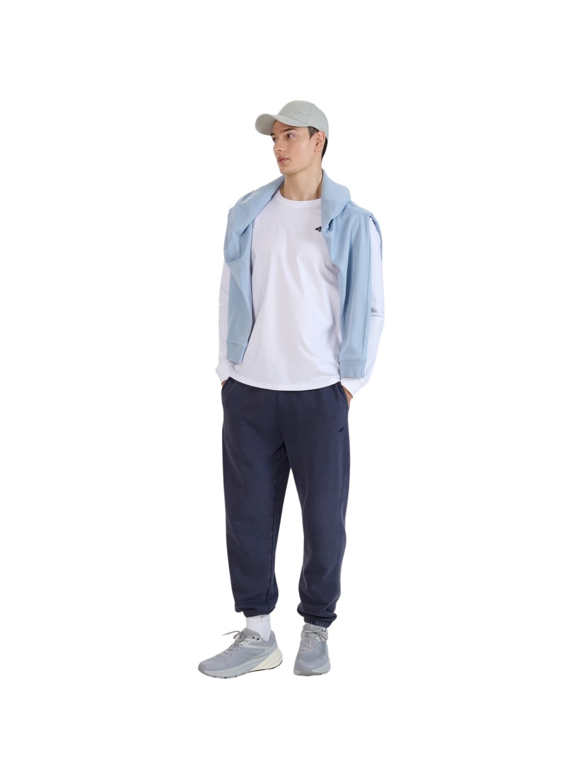 4F Longsleeve M432 vyrams balta marškinėliai 3