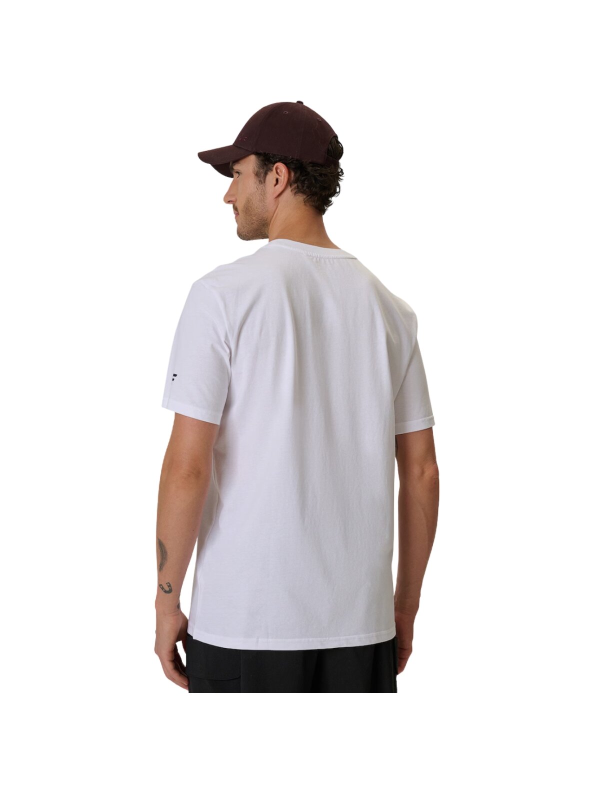 Vyriški marškinėliai 4F M2784 balti 4FWSS26TTSHM2784 10S 2 Vyriški marškinėliai 4F M2784 balti 4FWSS26TTSHM2784 10S 2