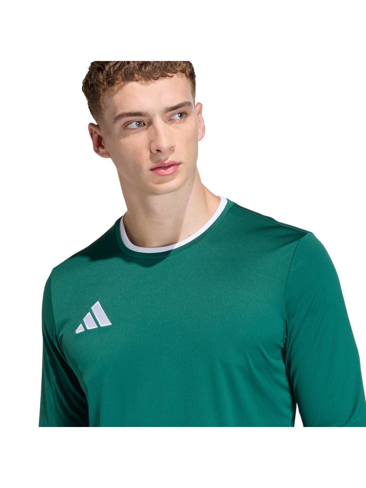 Adidas Entrada 26 Long Sleeve Jersey vyrams žalia KF5846 4 Adidas Entrada 26 Long Sleeve Jersey vyrams žalia KF5846 4