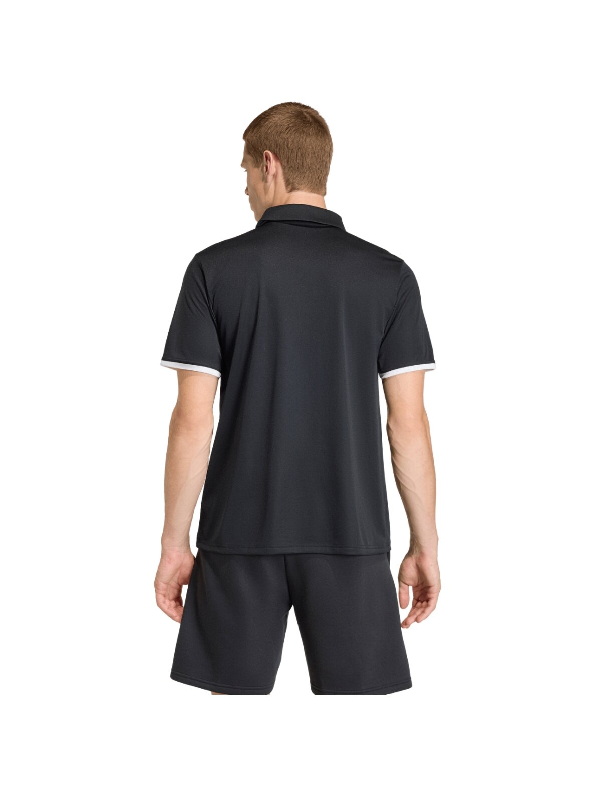 Adidas Entrada 26 Polo vyriška marškinėliai juodi JZ6660 2
