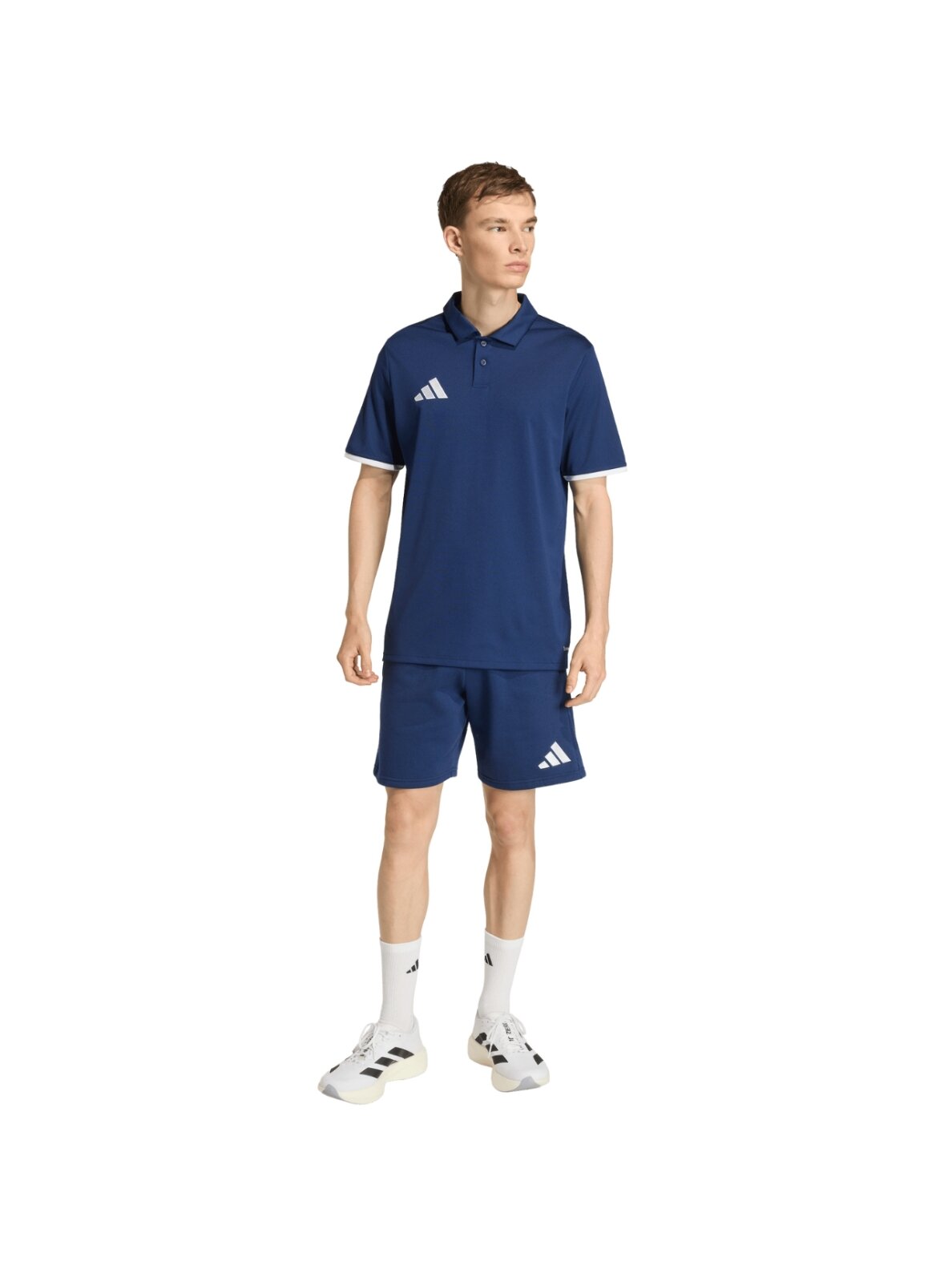 Adidas Entrada 26 Polo marškinėliai vyrams tamsiai mėlyni JZ6663 6 Adidas Entrada 26 Polo marškinėliai vyrams tamsiai mėlyni JZ6663 6