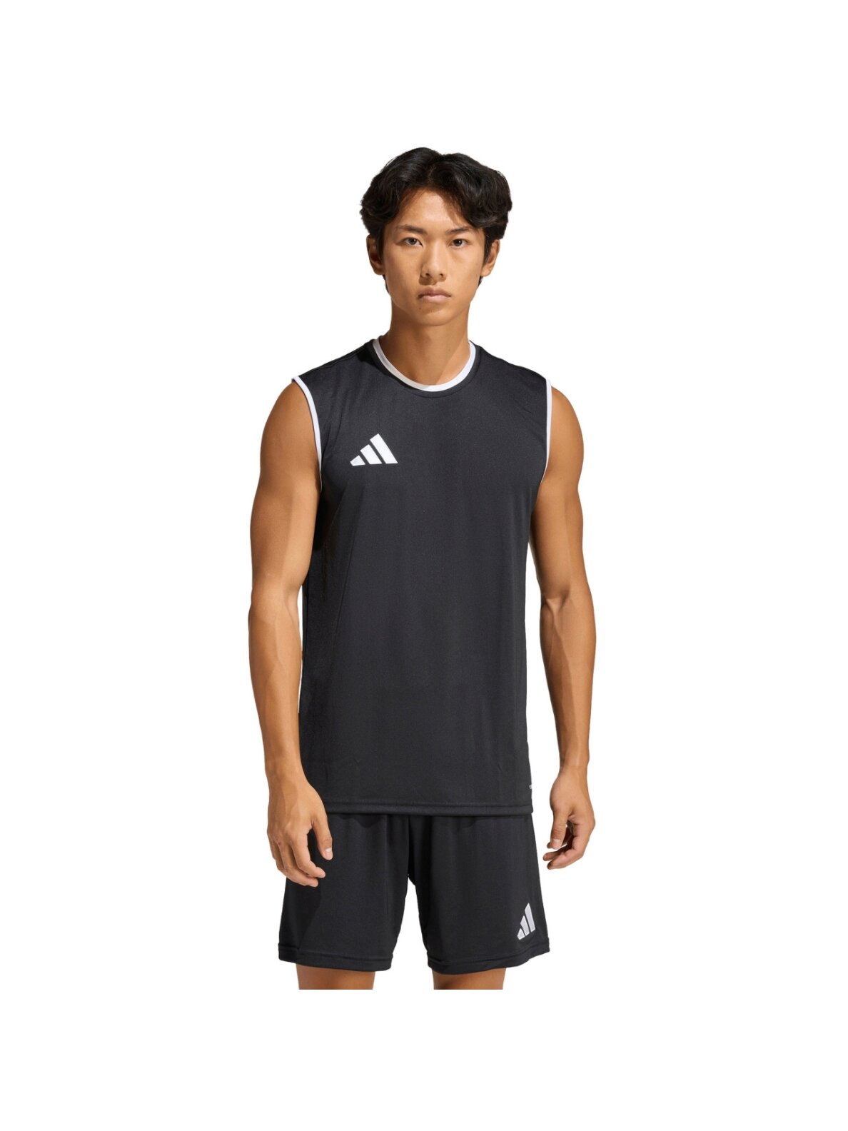Vyriški marškinėliai Adidas Entrada 26 berankoviai marškinėliai juodi KB3929 Vyriški marškinėliai Adidas Entrada 26 berankoviai marškinėliai juodi KB3929