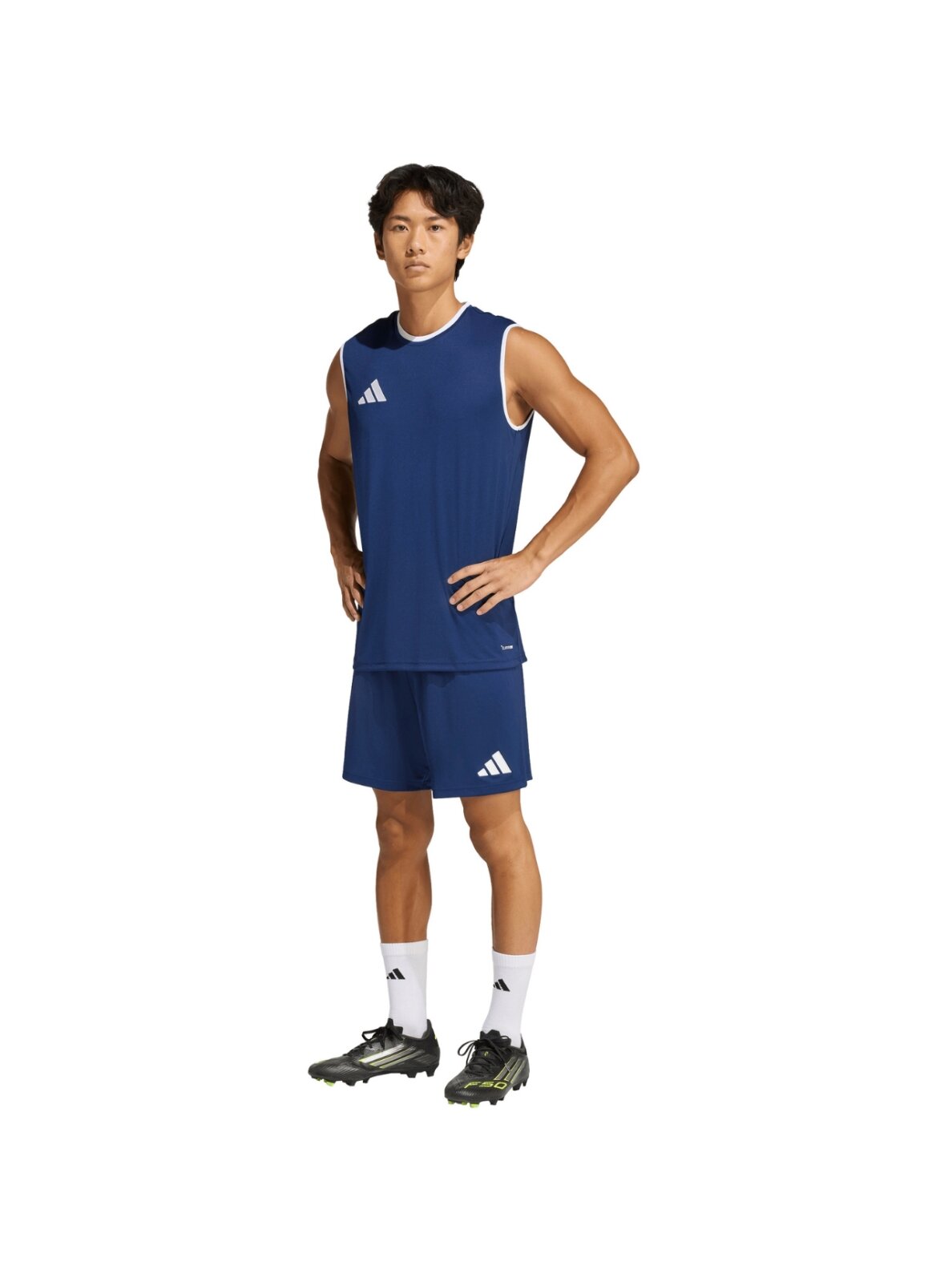 Vyriški marškinėliai Adidas Entrada 26 berankoviai marškinėliai tamsiai mėlyni KB3930 6 Vyriški marškinėliai Adidas Entrada 26 berankoviai marškinėliai tamsiai mėlyni KB3930 6
