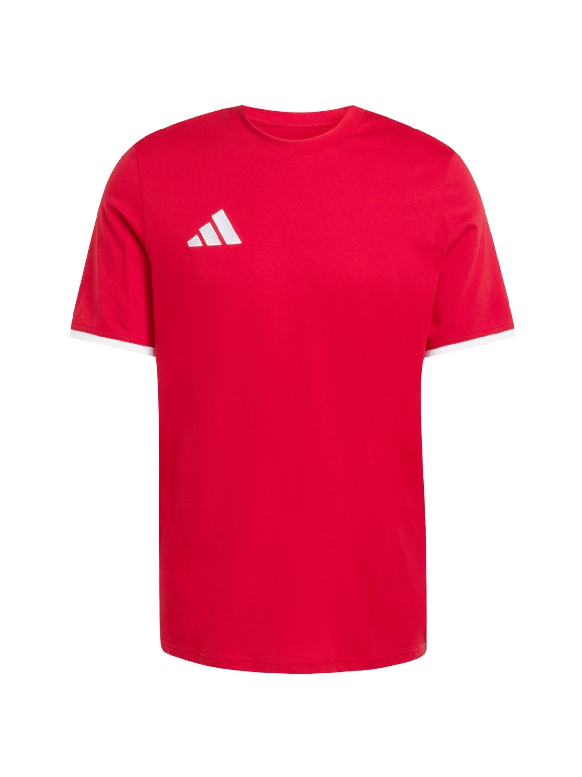 Adidas vyriški marškinėliai Entrada 26 Tee raudoni JZ6676 1 Adidas vyriški marškinėliai Entrada 26 Tee raudoni JZ6676 1